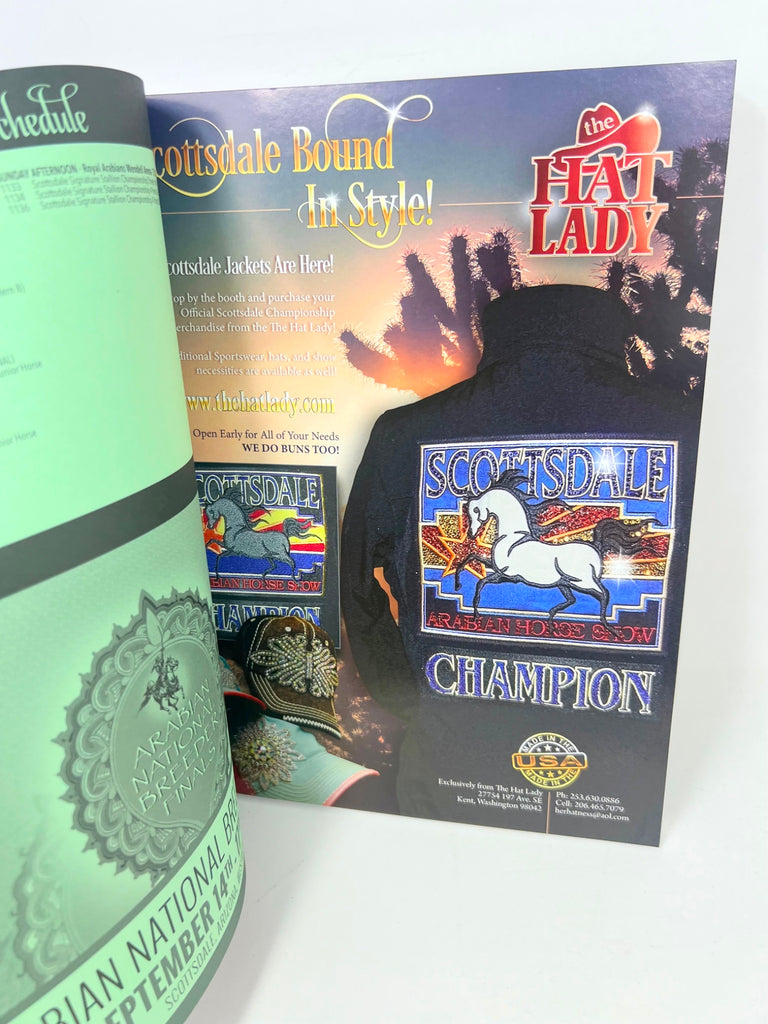 2022 Scottsdale Arabian Horse Show 67th Annual  Horse Magazine