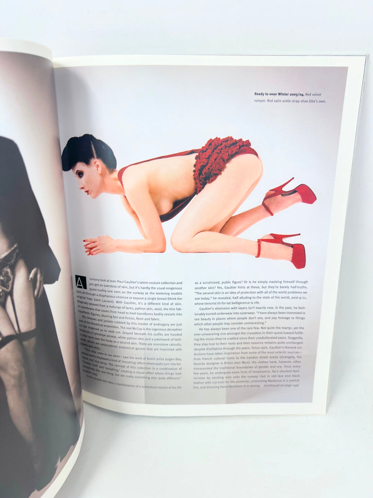 Flaunt Magazine Fall Fashion Issue #47 Katie Holmes Cover