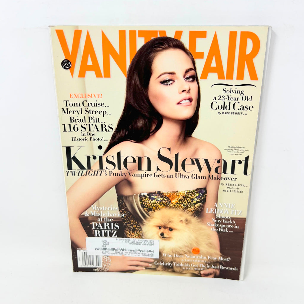Vanity Fair Magazine July 2012 Kristen Stewart Cover