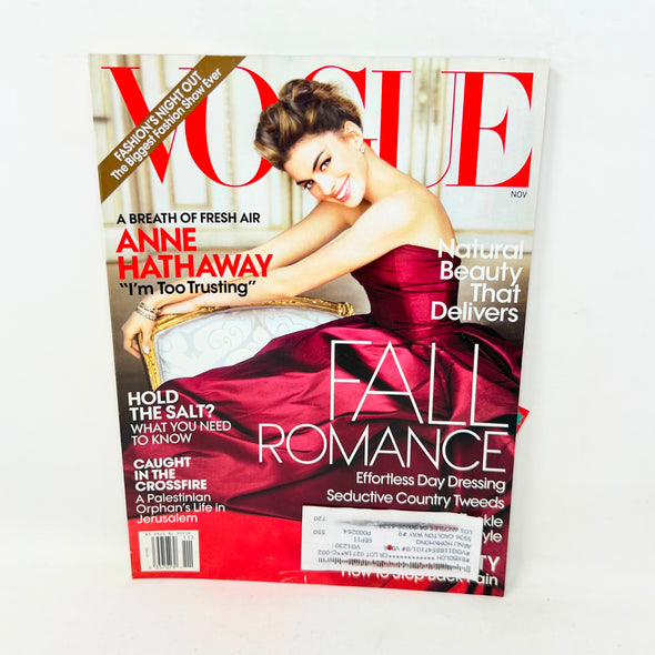 Vogue Magazine November 2010 Anne Hathaway Cover