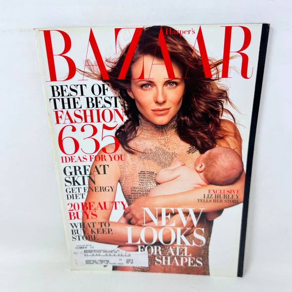 Bazaar Magazine August 2002 LIZ HURLEY TELLS HER STORY