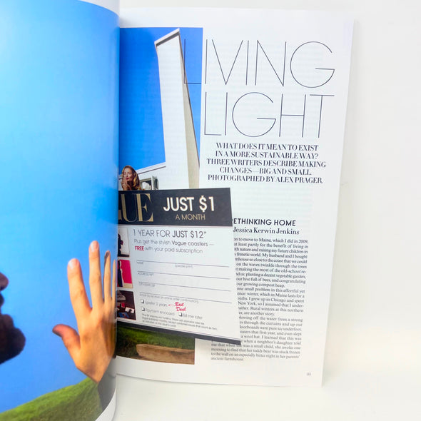 Vogue Magazine July 2018 Gisele Bundchen Cover