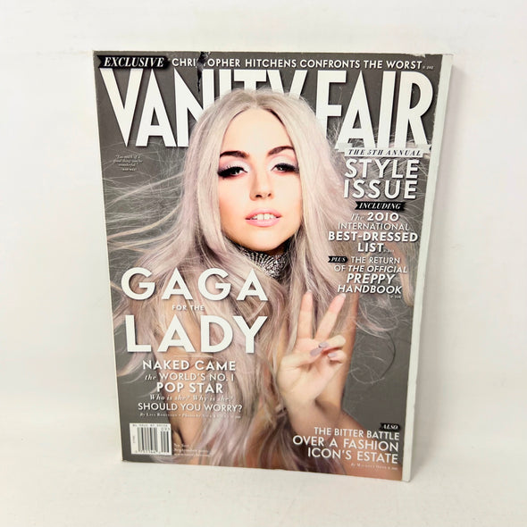 Vanity Fair Magazine September 2010 Lady Gaga