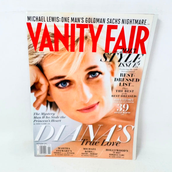 Vanity Fair Magazine September 2013 Princess Diana True Love
