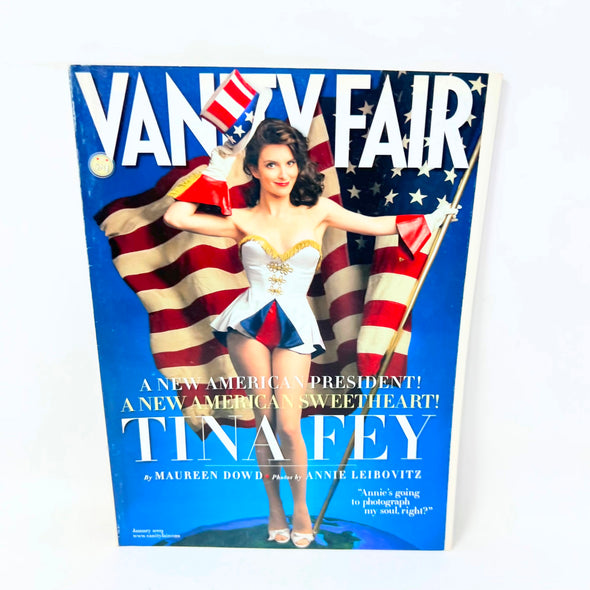 Vanity Fair Magazine No. 581 January 2009 Fey Cover