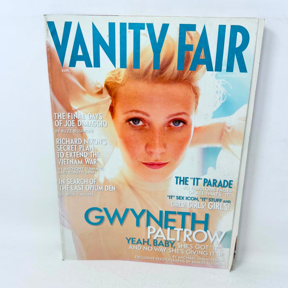 Vanity Fair Magazine No. 481 September 2000 Gwyneth Paltrow