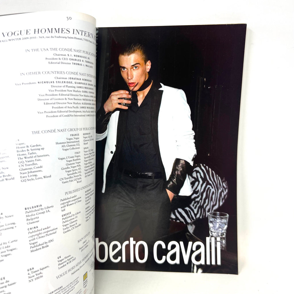 Vogue Hommes International Paris Fall/Winter 2009/10 issue Alden, The New Brando