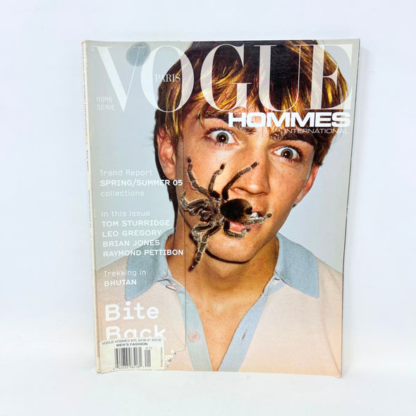 Vogue Hommes International Spring/Summer 2005 Bite Back issue Tom Sturridge