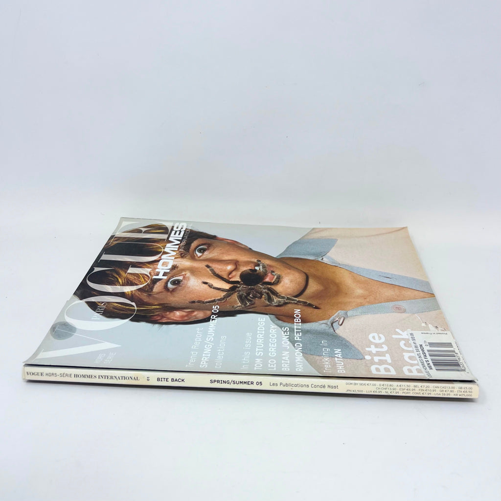 Vogue Hommes International Spring/Summer 2005 Bite Back issue Tom Sturridge