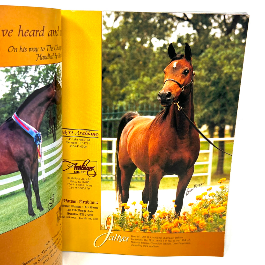 Arabian Horse World Magazine July 1997 Vol. 37 No.10