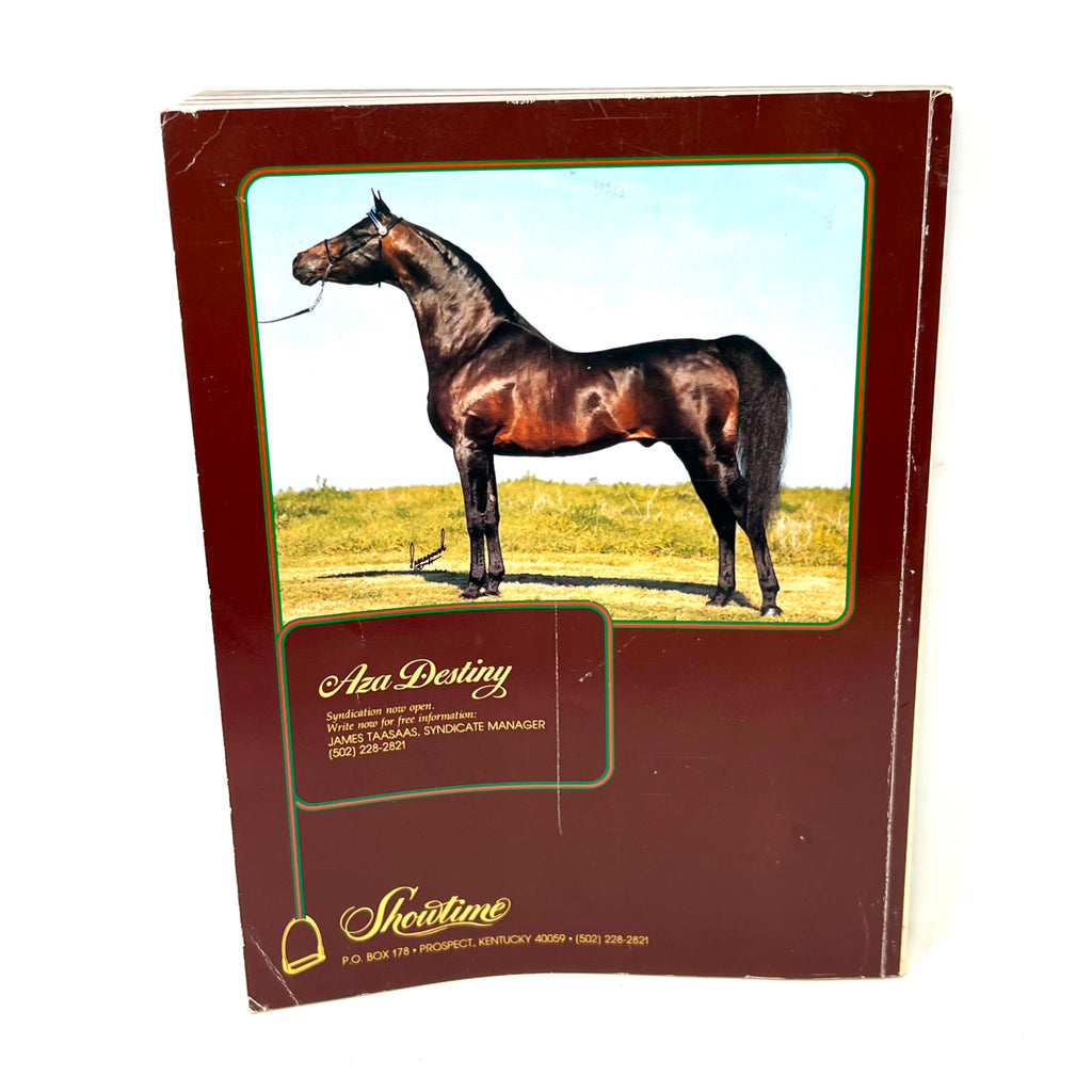 Arabian Horse World Magazine July 1983 Horse Magazine