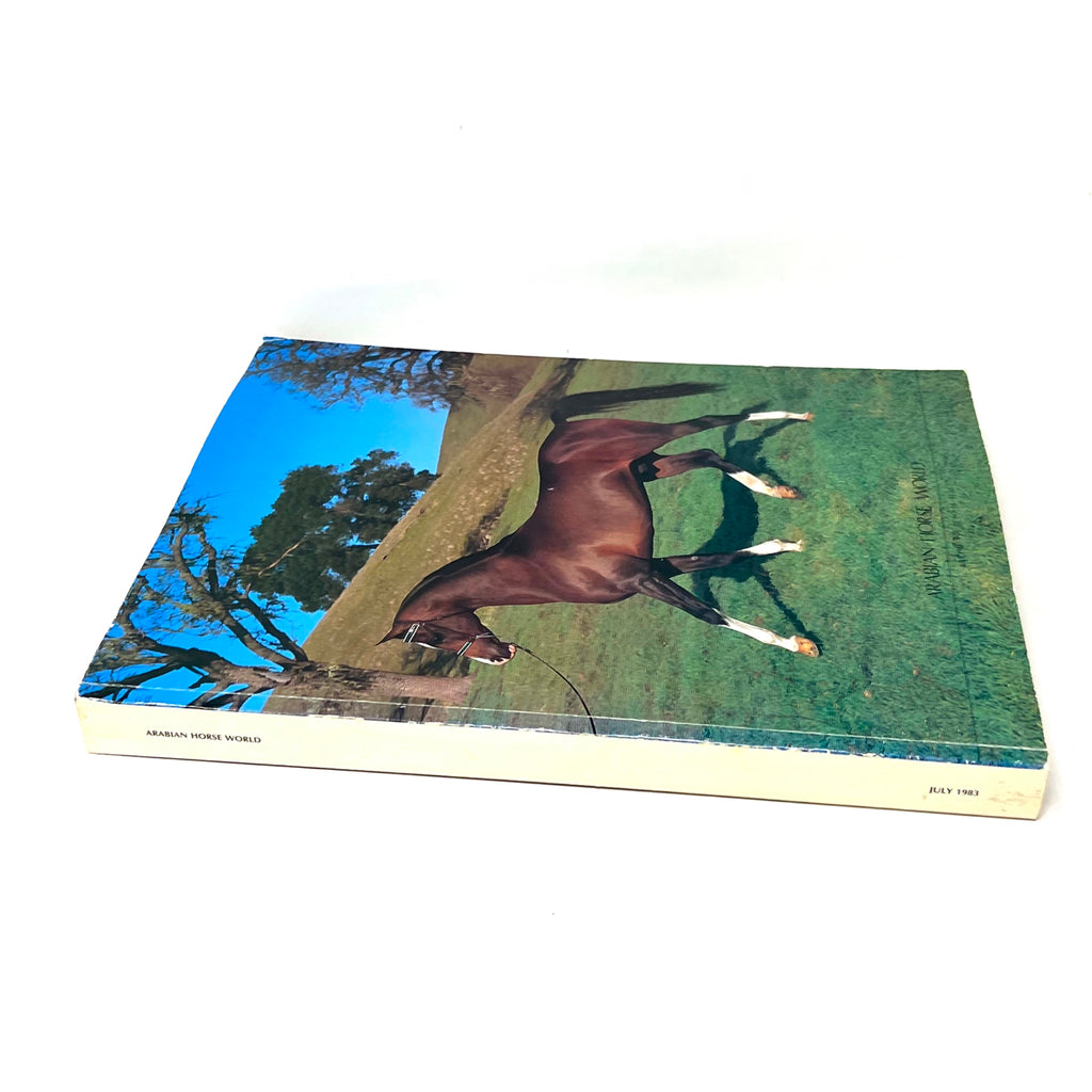 Arabian Horse World Magazine July 1983 Horse Magazine