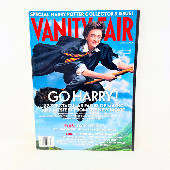 Vanity Fair Magazine October 2001 SPECIAL HARRY POTTER COLLECTOR'S ISSUE