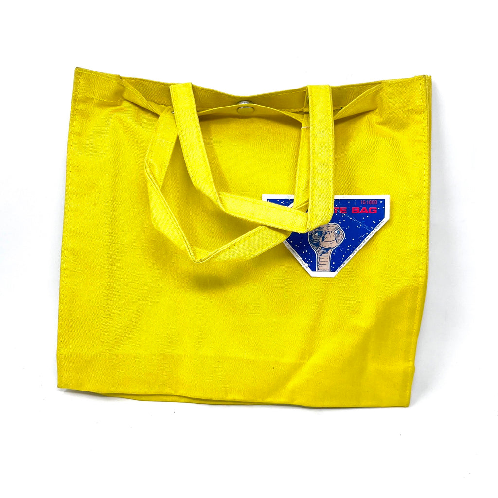 Vintage 1980s Universal Studios E.T Mutard yellow Tote Bag