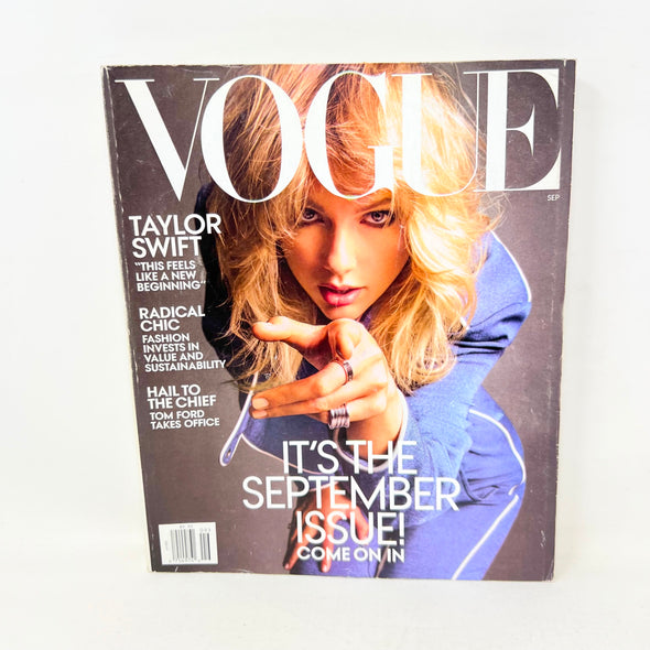 Vogue Magazine September 2019 Taylor Swift Cover