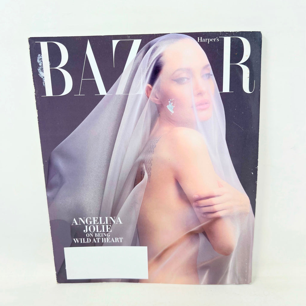 Harper's Bazaar Magazine (December 2019/January 2020) Angelina Jolie cover