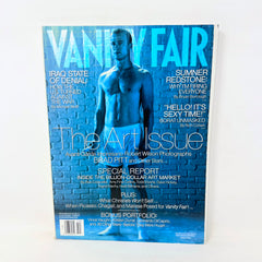 Vanity Fair Magazine Brad Pitt cover The Art Issue December 2006