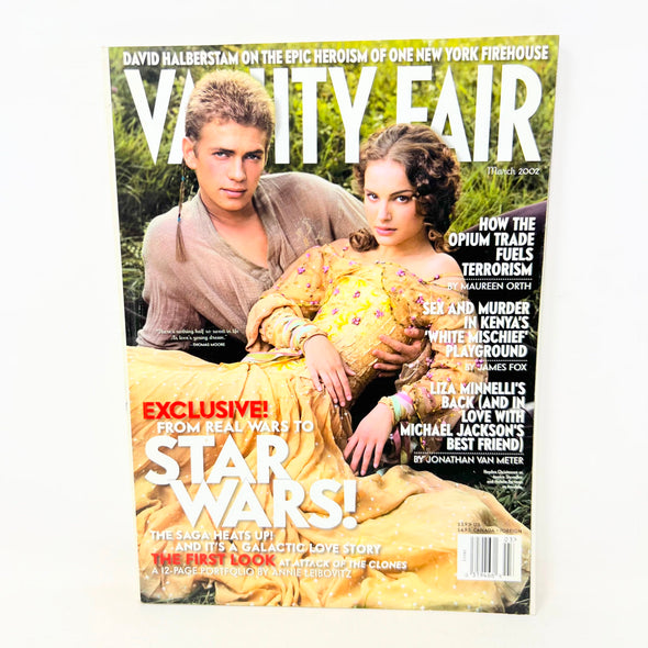 Vanity Fair Magazine March 2002 Star Wars Natalie Portman SUPERMAN