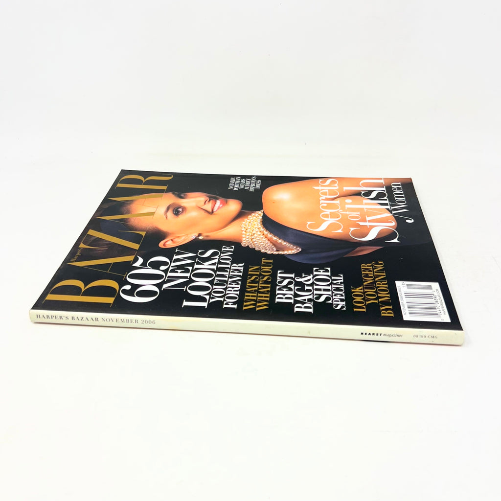 Bazaar Magazine November 2006 605 New Looks Natalie Portman Cover