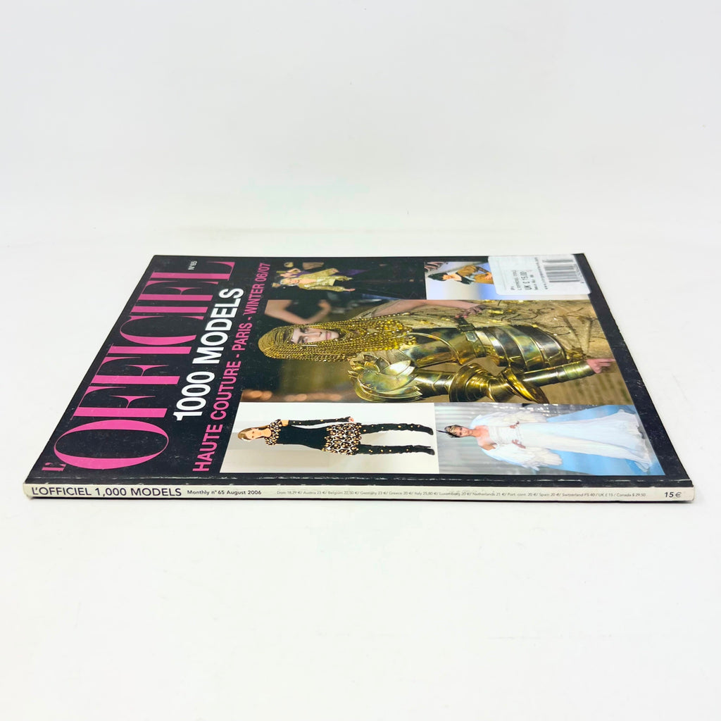 L'Officiel Magazine N.65 1000 Models Haute Couture Paris London Winter 06/07