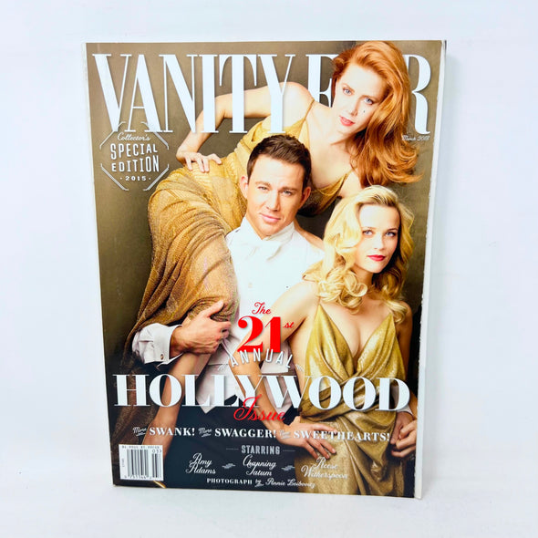Vanity Fair Magazine Amy Adams, Channing Tatum, Reese Witherspoon Leibovitz 2015