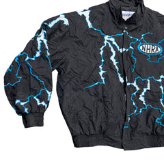 Vintage Championship NHRA Drag Racing SS Sports Service XL Black Jacket