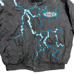 Vintage Championship NHRA Drag Racing SS Sports Service XL Black Jacket
