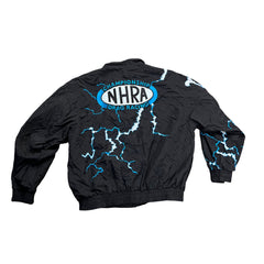Vintage Championship NHRA Drag Racing SS Sports Service XL Black Jacket