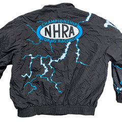 Vintage Championship NHRA Drag Racing SS Sports Service XL Black Jacket