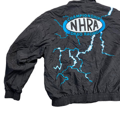 Vintage Championship NHRA Drag Racing SS Sports Service XL Black Jacket
