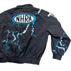 Vintage Championship NHRA Drag Racing SS Sports Service XL Black Jacket