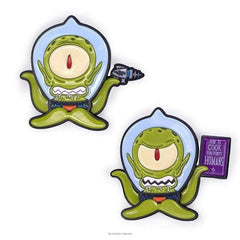 The Simpsons Treehouse of Horror 2.5IN Kang & Kodos Enamel Pin 2-Pack